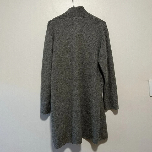 J. Crew Gray Cocoon Merino Wool Alpaca Blend Sweater Blazer Size‎ XS - Picture 7 of 9